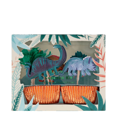 Kit Cupcakes Reino dos Dinossauros