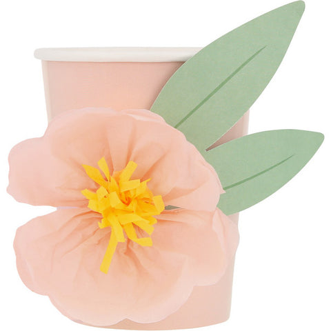 Copos Flor de Papel