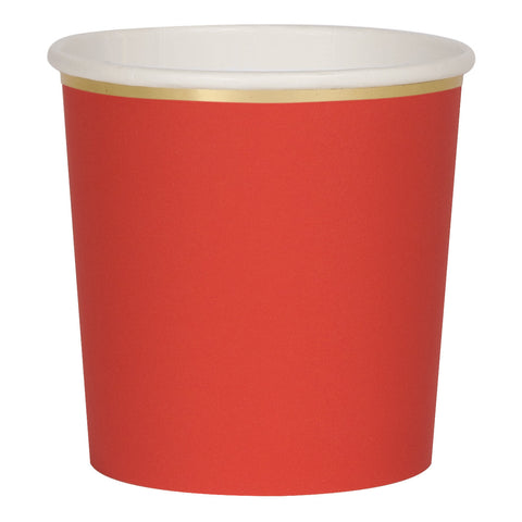 Copos Risca Dourada Beautiful Basics