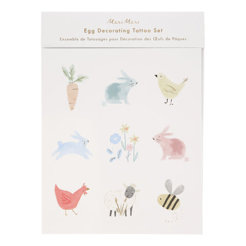 Kit de Tatuagens para Decoração de Ovos