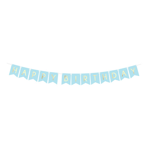 Grinalda Happy Birthday Bandeirolas