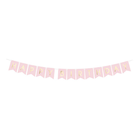 Grinalda Happy Birthday Bandeirolas