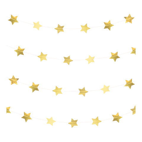 Grinalda Estrelas Papel