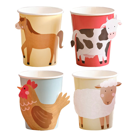 Copos Animais Quinta Pop-up