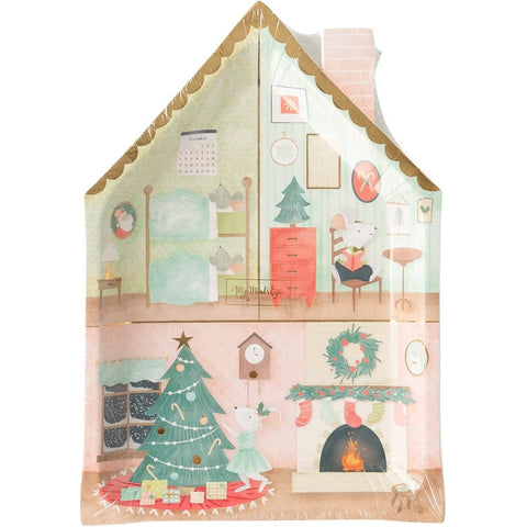 Pratos Casa Ratinhos Natal