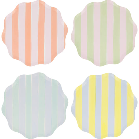 Pratos Pastel Stripes