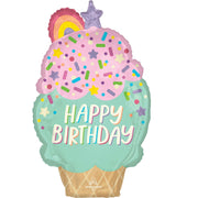 Balão Gelado Happy Birthday