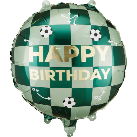 Balão Happy birthday Futebol