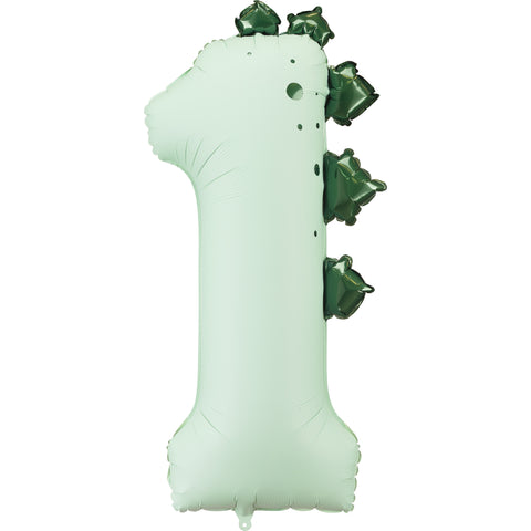 Balão Número Dinossauros