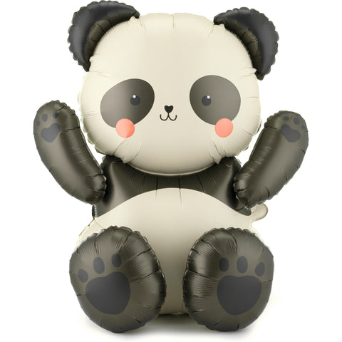 Balão Panda para pousar