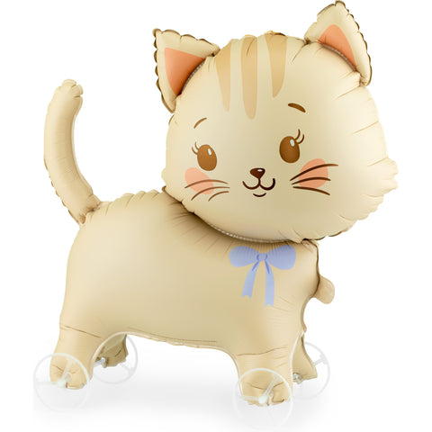 Balão Gato com Rodas