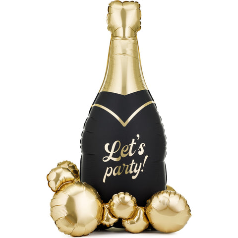 Balão Para Pousar Garrafa Champagne