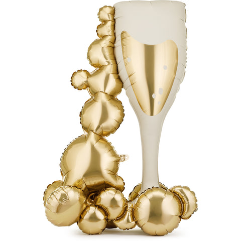 Balão Para Pousar Copo Champagne