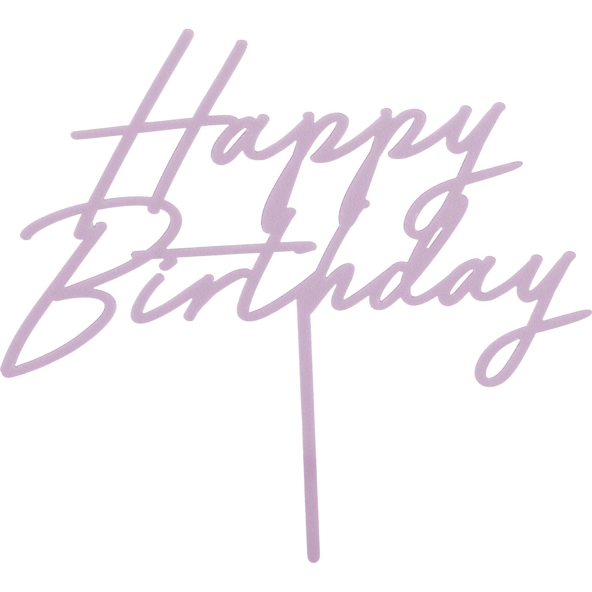 Topo de Bolo Happy Birthday