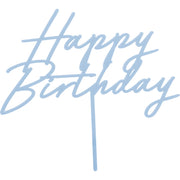 Topo de Bolo Happy Birthday