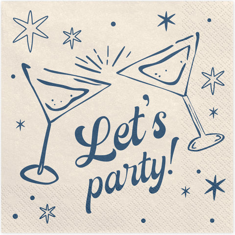 Guardanapos Let's Party Cocktails