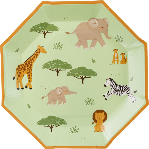 Pratos Animais Safari
