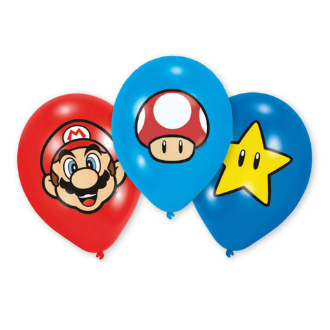 Balões Super Mário