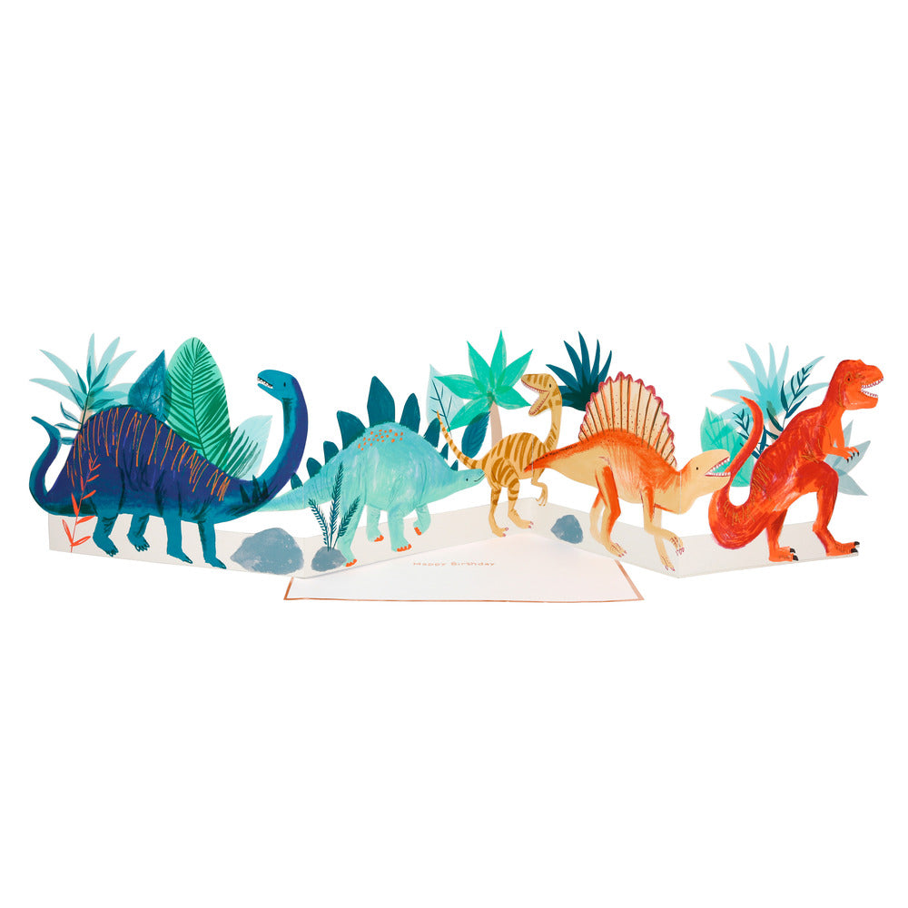 Postal 3D Dinossauros