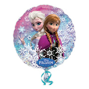 Balão Redondo Frozen Elsa & Anna