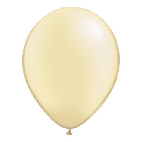 5 Balões Lisos Perlado Latéx