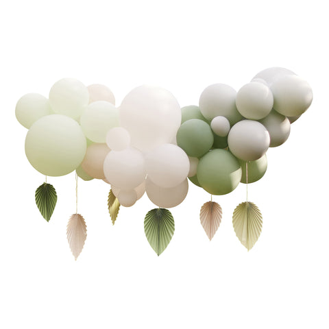 Grinalda de Balões e Folhas