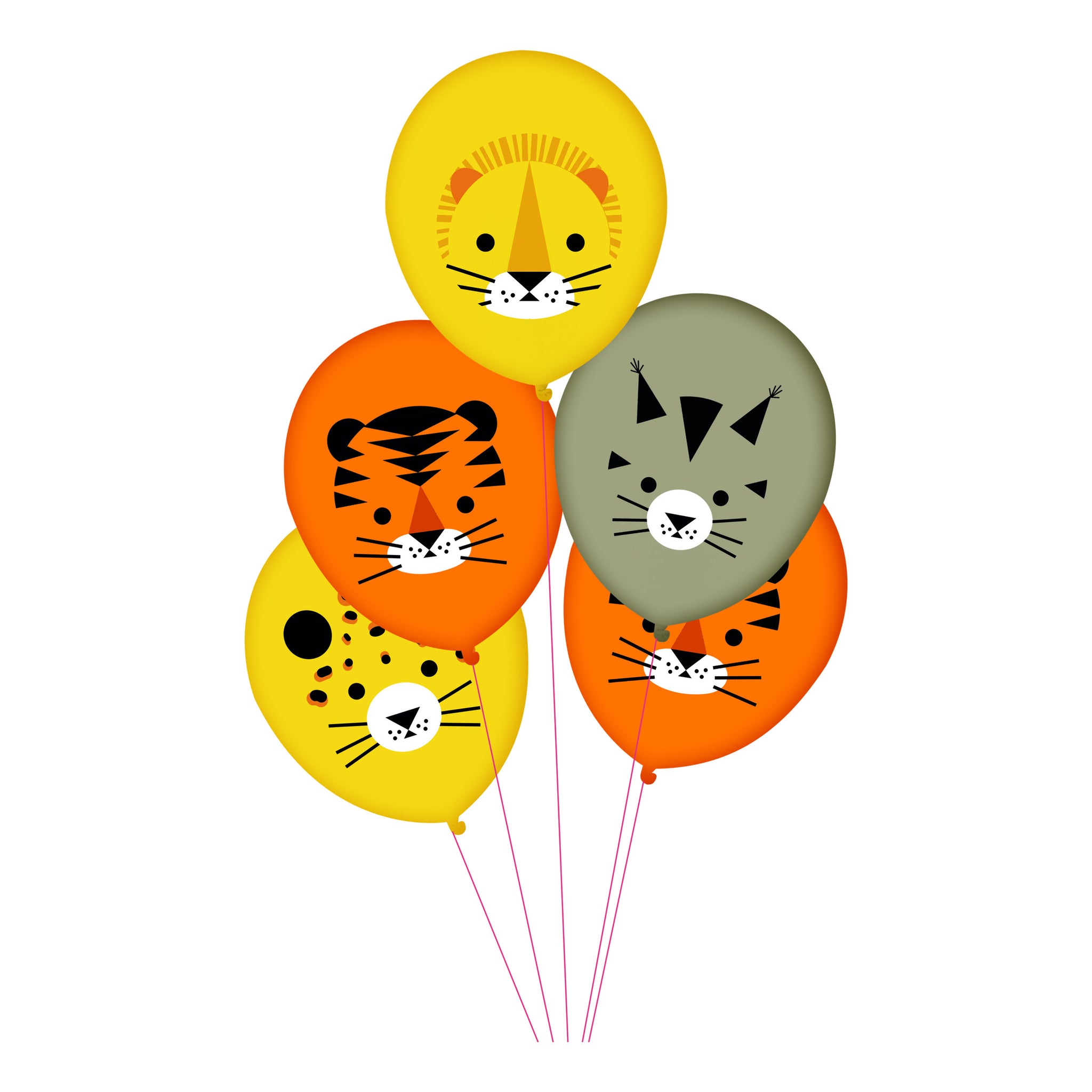 Balões Selva Felinos