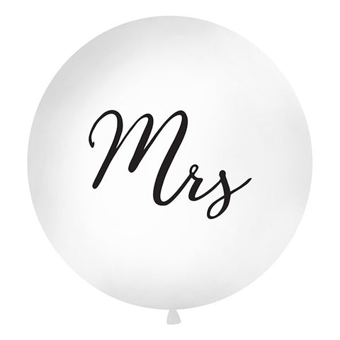 Balão gigante "Mrs."
